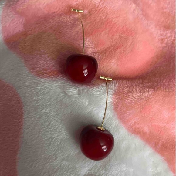 Cherry Earrings - Picture 3 of 3